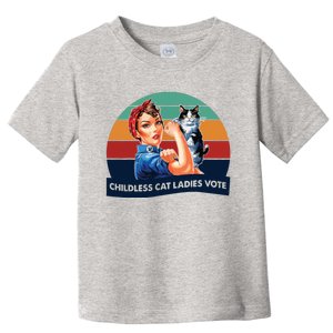 Childless Cat Ladies Vote Toddler T-Shirt