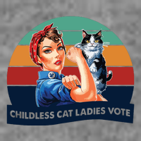 Childless Cat Ladies Vote Kids T-Shirt