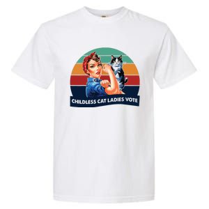 Childless Cat Ladies Vote Garment-Dyed Heavyweight T-Shirt