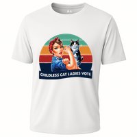 Childless Cat Ladies Vote Cooling Performance Crew T-Shirt