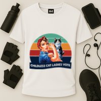 Childless Cat Ladies Vote Cooling Performance Crew T-Shirt