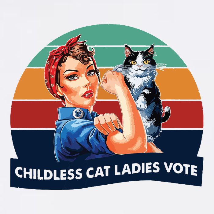 Childless Cat Ladies Vote Cooling Performance Crew T-Shirt