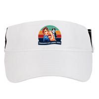 Childless Cat Ladies Vote Adult Drive Performance Visor