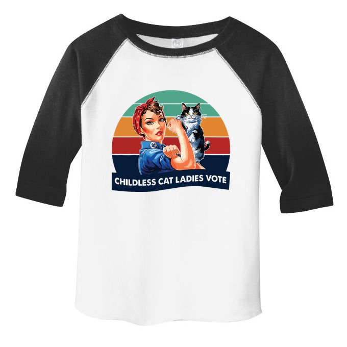 Childless Cat Ladies Vote Toddler Fine Jersey T-Shirt