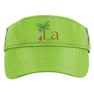 Coconut Comma La Kamala Harris 2024 President Election Adult Drive Performance Visor