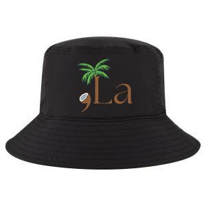 Coconut Comma La Kamala Harris 2024 President Election Cool Comfort Performance Bucket Hat