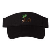 Coconut Comma La Kamala Harris 2024 President Election Valucap Bio-Washed Visor