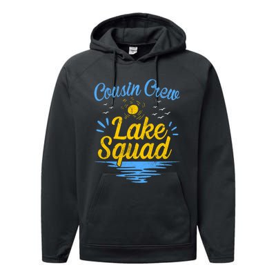 Cousin Crew Lake Squad Performance Fleece Hoodie