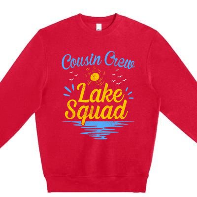 Cousin Crew Lake Squad Premium Crewneck Sweatshirt