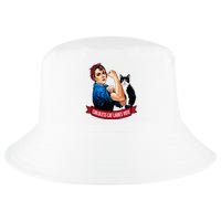 Childless Cat Ladies Vote Rosie The Riveter Cool Comfort Performance Bucket Hat