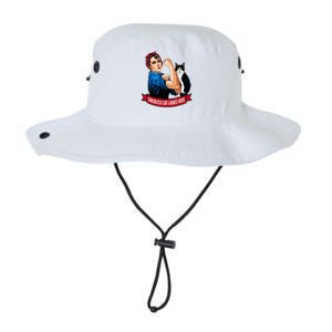 Childless Cat Ladies Vote Rosie The Riveter Legacy Cool Fit Booney Bucket Hat