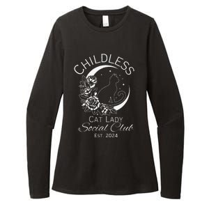 Childless Cat Lady Social Club Est 2024 Kamala Harris 2024 Womens CVC Long Sleeve Shirt