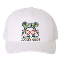 Cute Christmas Little Miss Candy Cane Yupoong Adult 5-Panel Trucker Hat