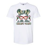 Cute Christmas Little Miss Candy Cane Softstyle CVC T-Shirt