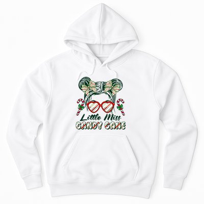 Cute Christmas Little Miss Candy Cane Hoodie