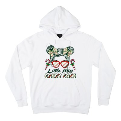 Cute Christmas Little Miss Candy Cane Hoodie