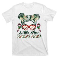 Cute Christmas Little Miss Candy Cane T-Shirt