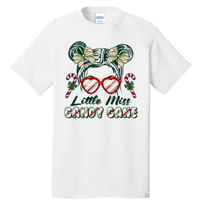 Cute Christmas Little Miss Candy Cane Tall T-Shirt