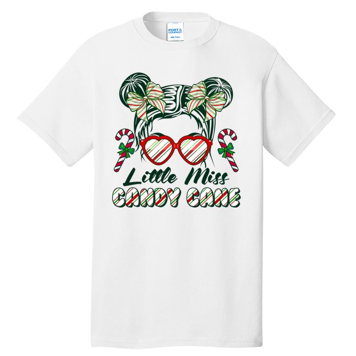 Cute Christmas Little Miss Candy Cane Tall T-Shirt