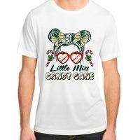 Cute Christmas Little Miss Candy Cane Adult ChromaSoft Performance T-Shirt