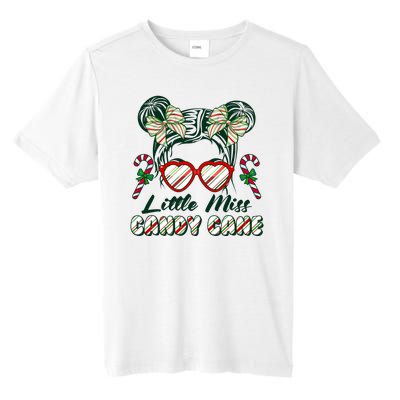 Cute Christmas Little Miss Candy Cane Tall Fusion ChromaSoft Performance T-Shirt