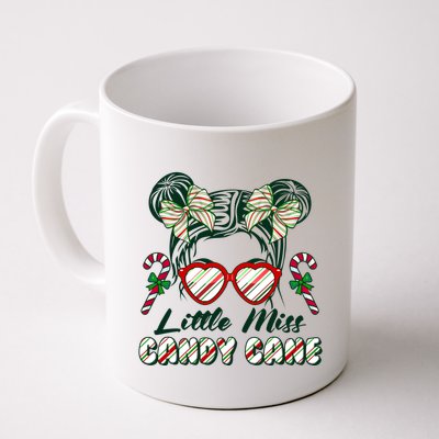 Cute Christmas Little Miss Candy Cane Mug
