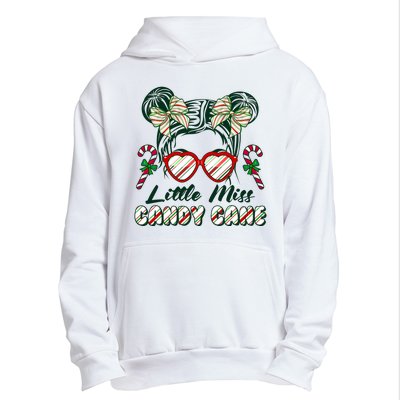 Cute Christmas Little Miss Candy Cane Urban Pullover Hoodie