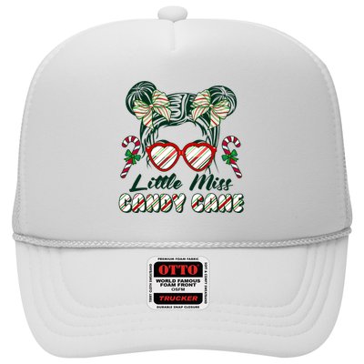 Cute Christmas Little Miss Candy Cane Trucker Hat
