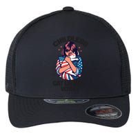 Childless Cat Ladies Vote Graphic Flexfit Unipanel Trucker Cap