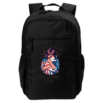 Childless Cat Ladies Vote Graphic Daily Commute Backpack