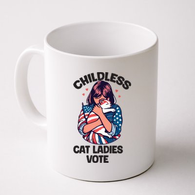 Childless Cat Ladies Vote Graphic Coffee Mug