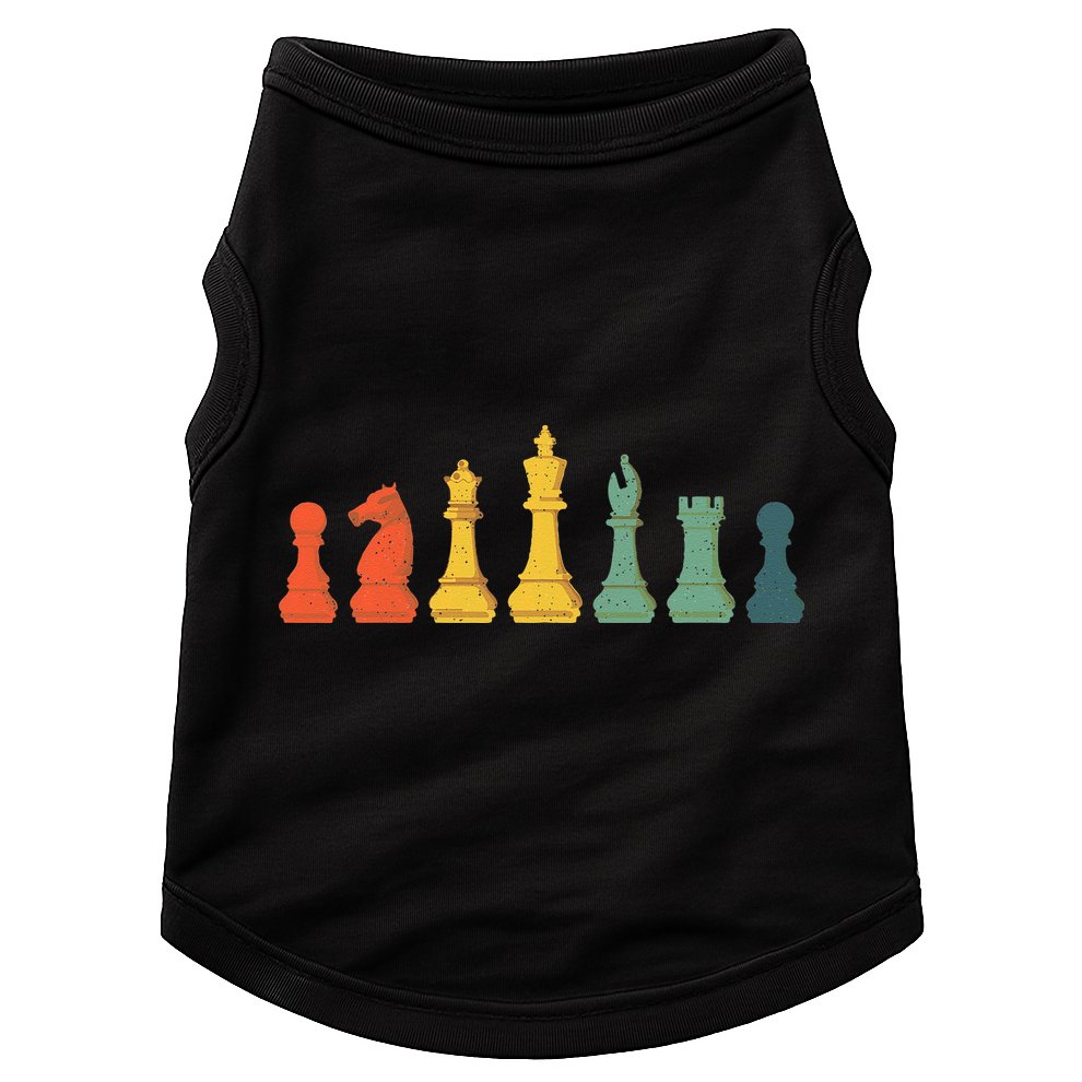 Cool Chess Lover Art Chess Players Novelty Doggie Tank