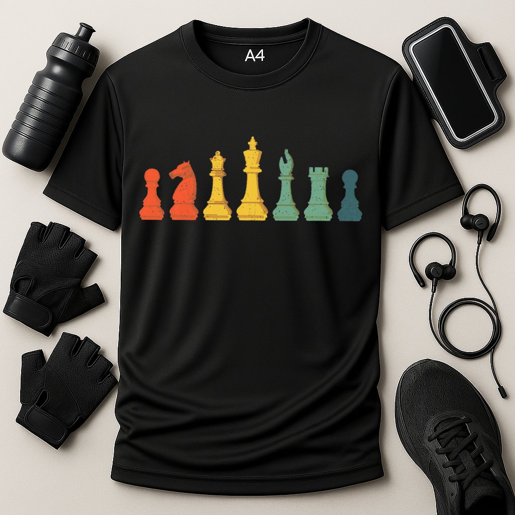 Cool Chess Lover Art Chess Players Novelty Performance Shirt