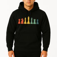 Cool Chess Lover Art Chess Players Novelty Hoodie