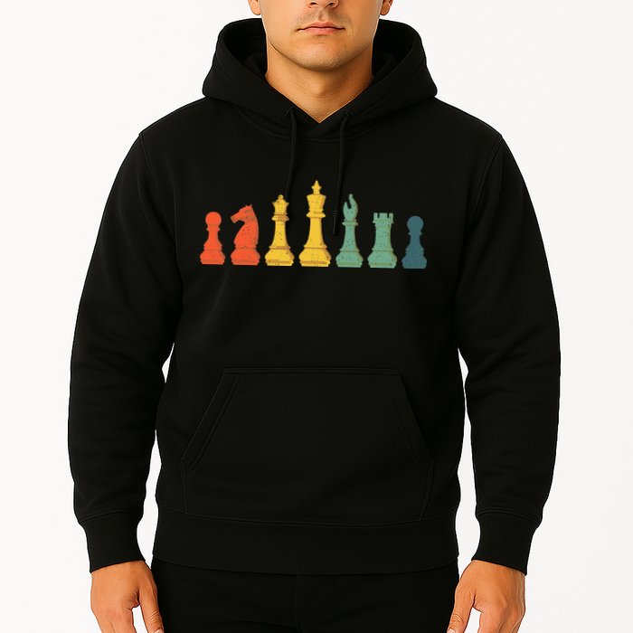 Cool Chess Lover Art Chess Players Novelty Hoodie