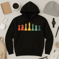 Cool Chess Lover Art Chess Players Novelty Hoodie
