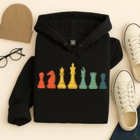 Cool Chess Lover Art Chess Players Novelty Hoodie