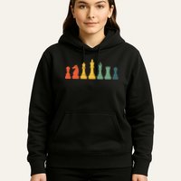 Cool Chess Lover Art Chess Players Novelty Hoodie