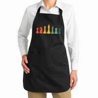 Cool Chess Lover Art Chess Players Novelty Apron