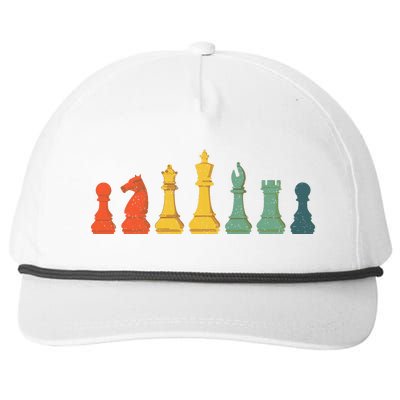 Cool Chess Lover Art Chess Players Novelty Snapback Five-Panel Rope Hat