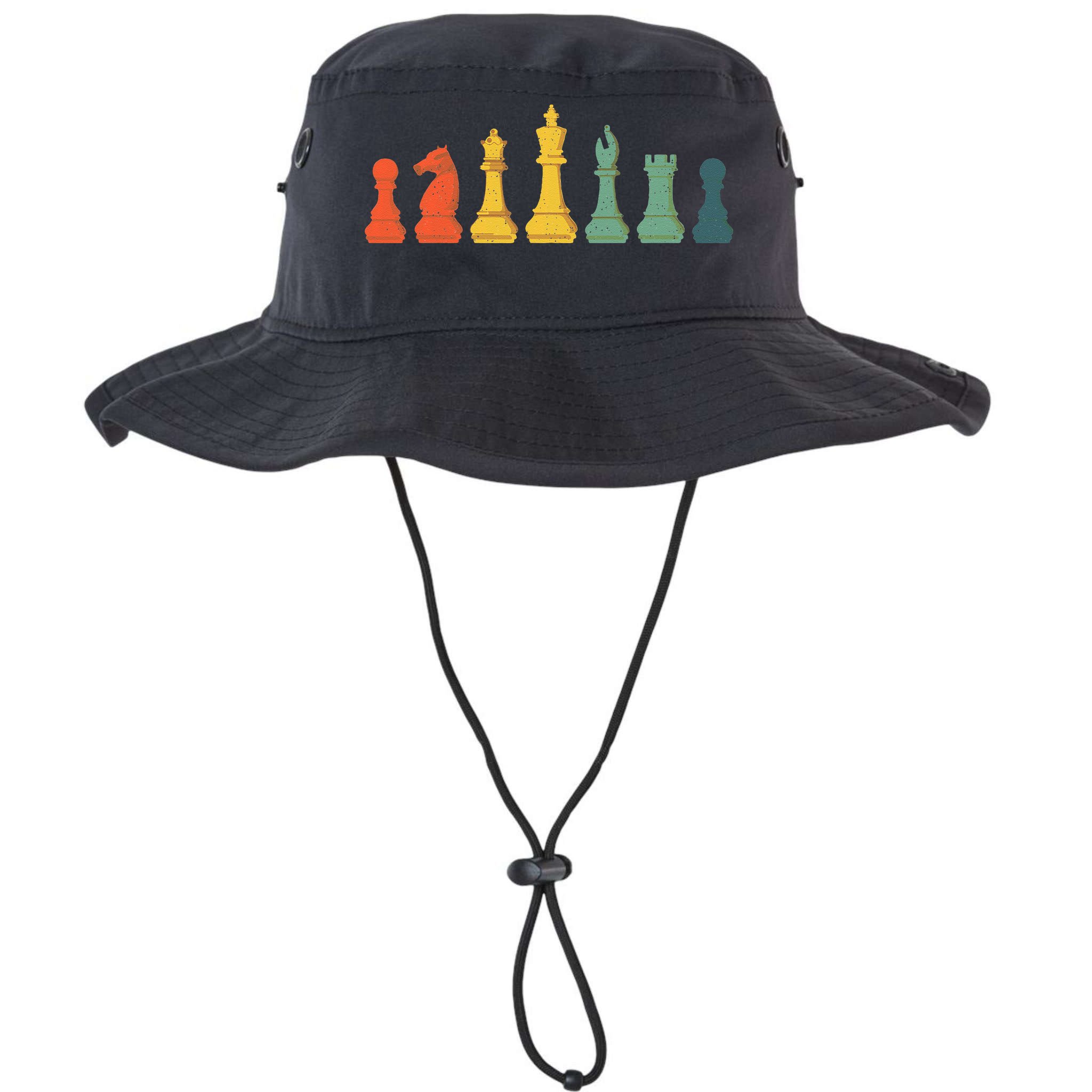 Cool Chess Lover Art Chess Players Novelty Bucket Hat