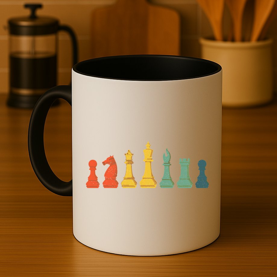 Cool Chess Lover Art Chess Players Novelty Mug