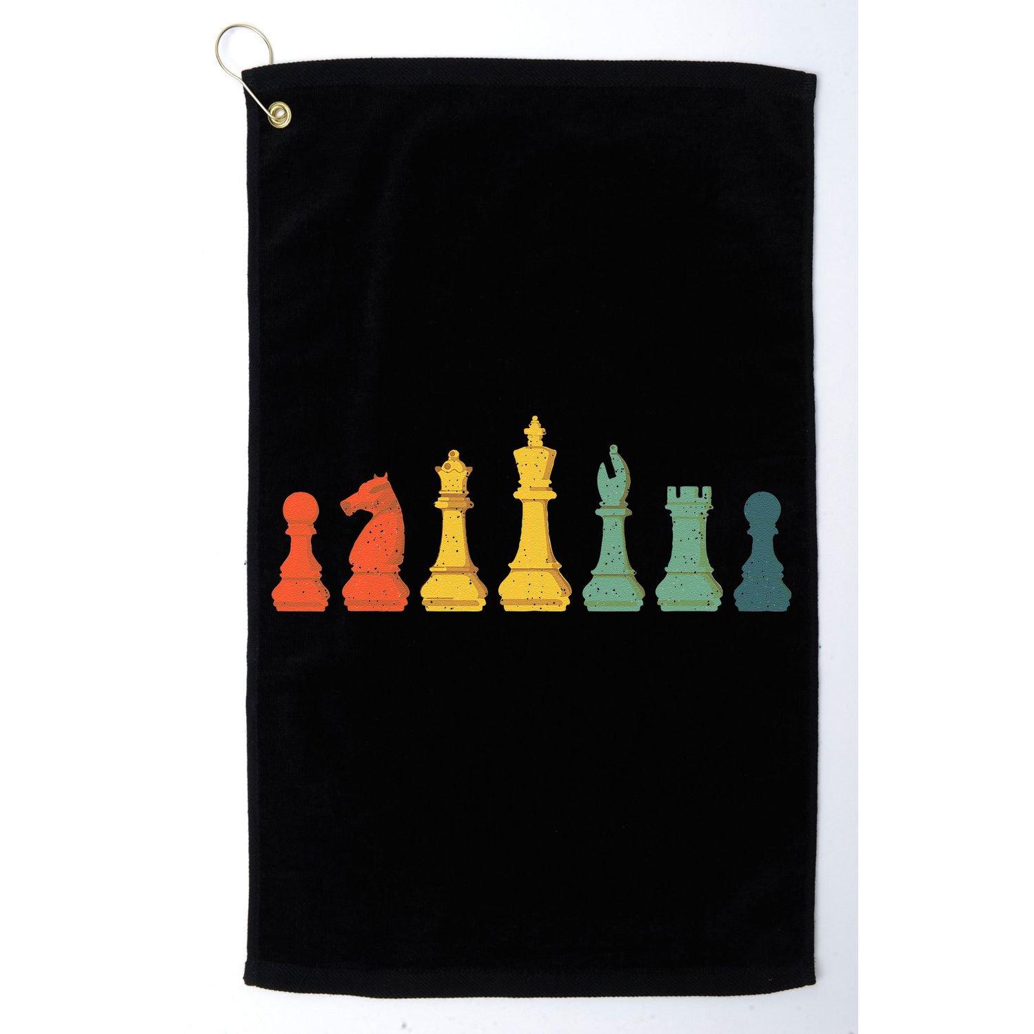 Cool Chess Lover Art Chess Players Novelty Golf Towel