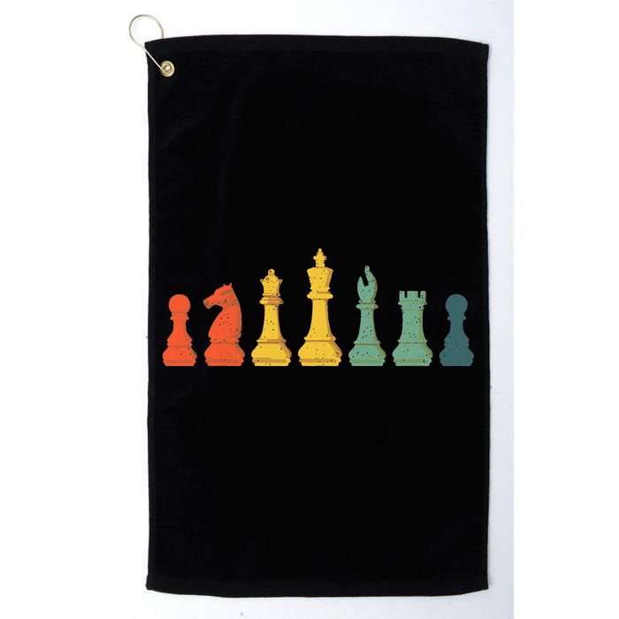 Cool Chess Lover Art Chess Players Novelty Golf Towel
