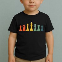 Cool Chess Lover Art Chess Players Novelty Toddler T-Shirt