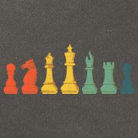 Cool Chess Lover Art Chess Players Novelty Cotton Canvas Backpack