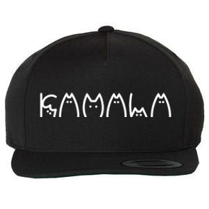 Childless Cat Ladies Kamala Harris 2024 Wool Snapback Cap