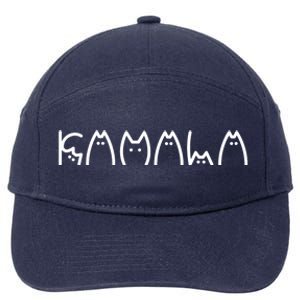 Childless Cat Ladies Kamala Harris 2024 7-Panel Snapback Hat