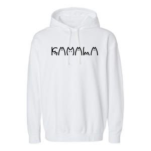 Childless Cat Ladies Kamala Harris 2024 Garment-Dyed Fleece Hoodie