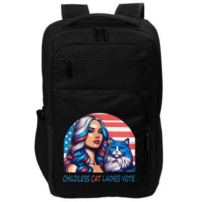 Childless Cat Ladies Vote Rosie The Riveter Impact Tech Backpack